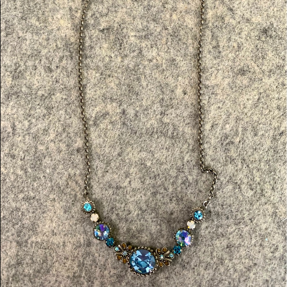 Sorelli blue stone necklace